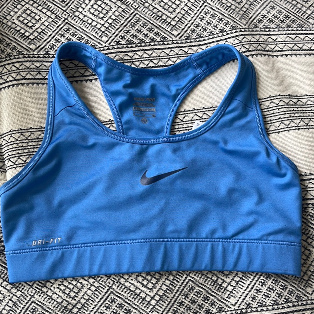 Nike Pro Blue Sports Bra